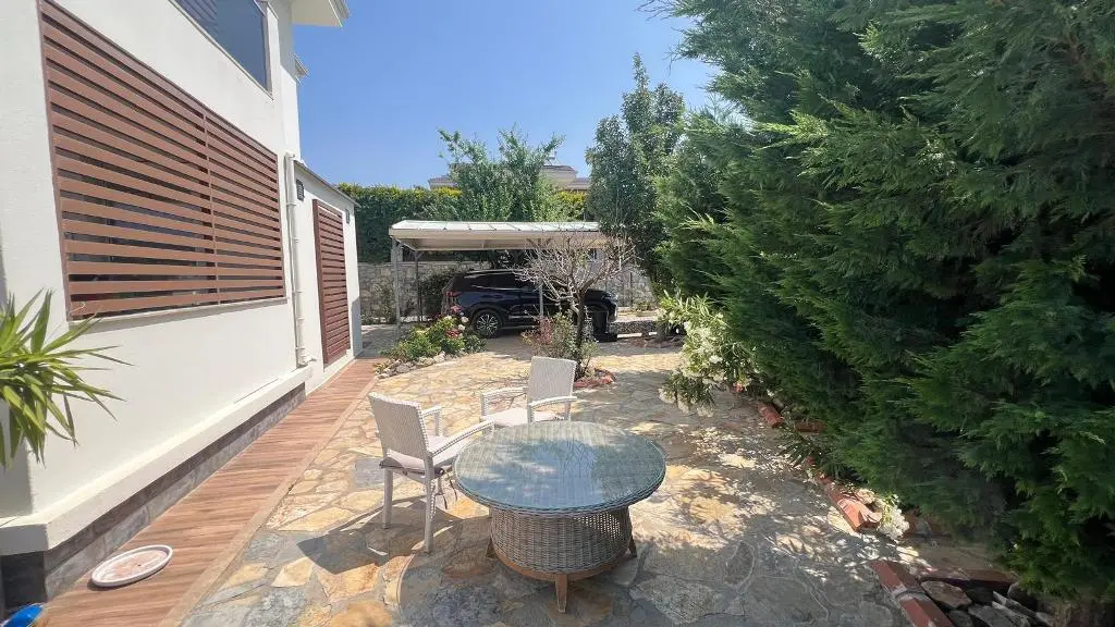 Mature garden